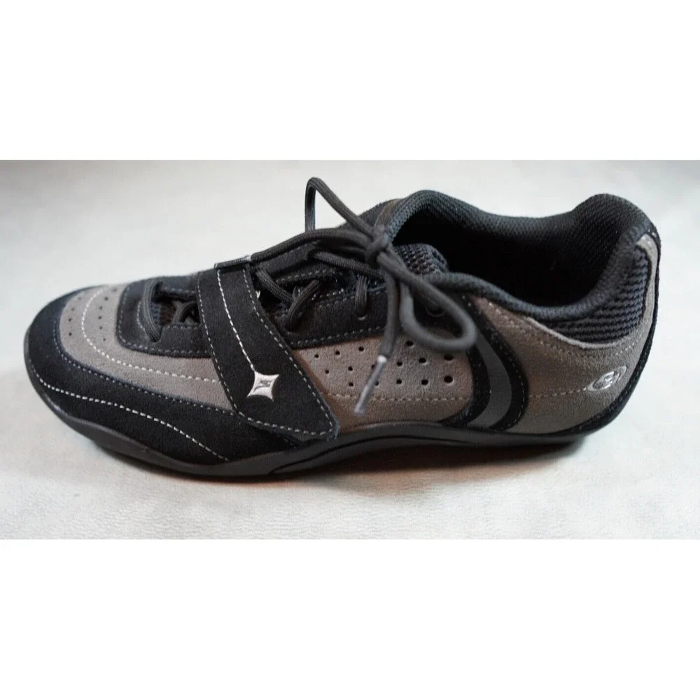 NEW Body Geometry Plush Specialized Sonoma Black Gray Bike Cycling Shoes Size 10